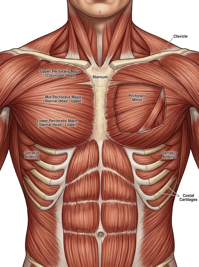 Chest anatomy